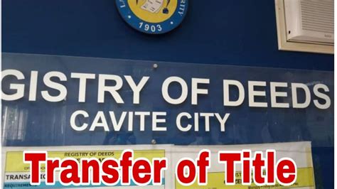 registry of deeds bacoor cavite